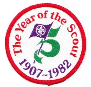 THE YEAR OF THE SCOUT 75 YEARS 1907-1982