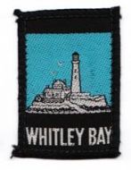 WHITLEY BAY (Squares at top of lighthouse)
